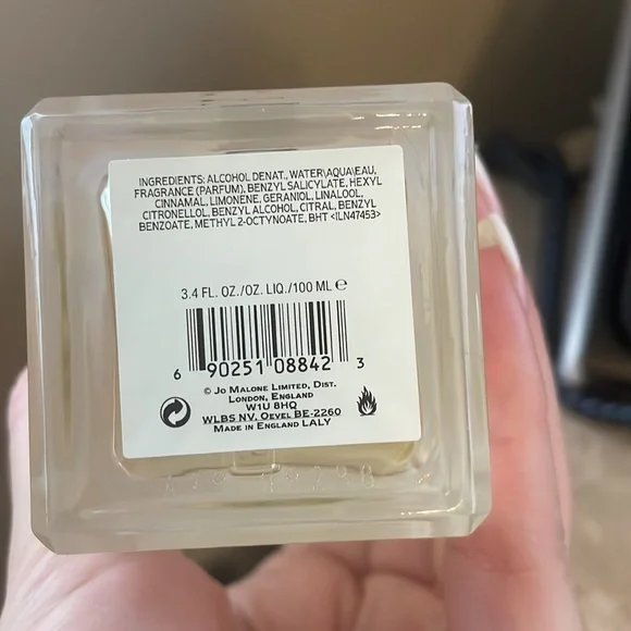 Brand New Jo Malone Waterlily Cologne 3.4oz - Picture 2 of 2